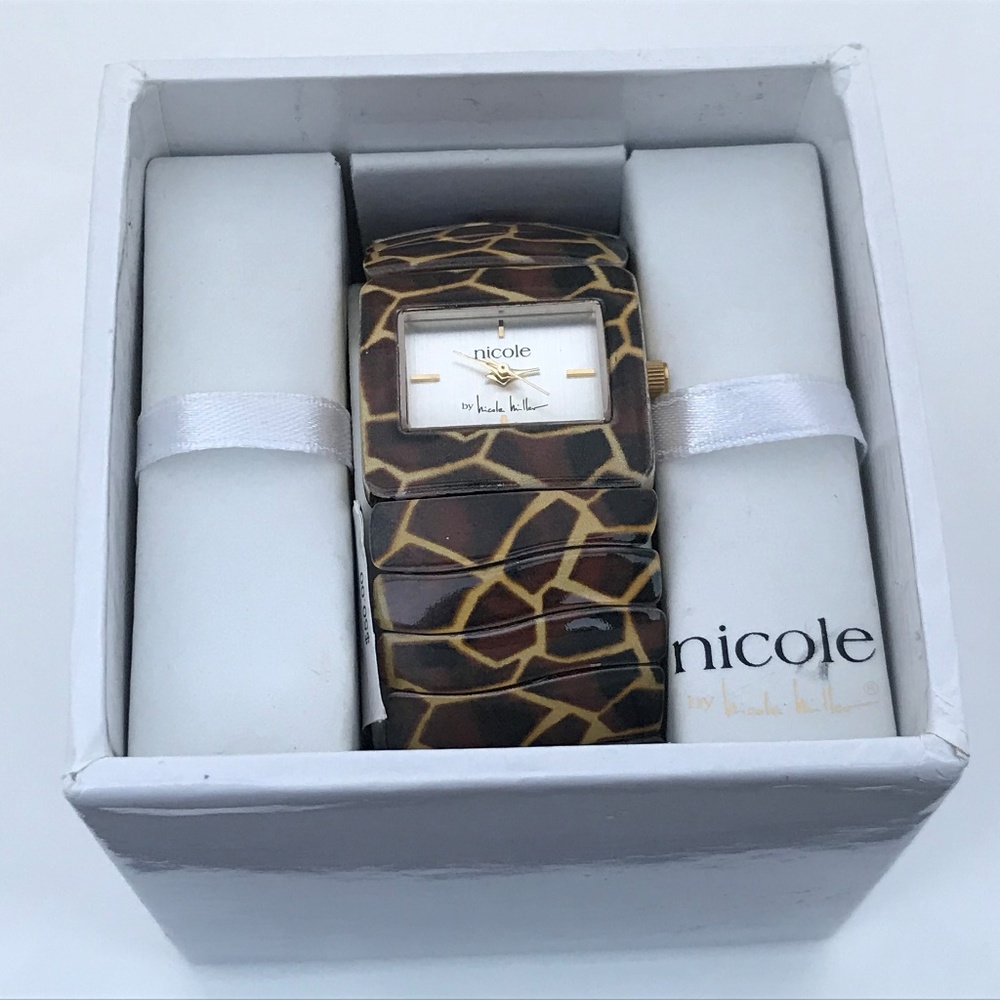 Nicole by Nicole Miller Ladies Watch Analog Stretc - Picture 8 of 8
